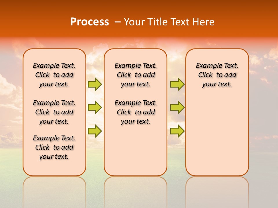 Countryside Country Hill PowerPoint Template