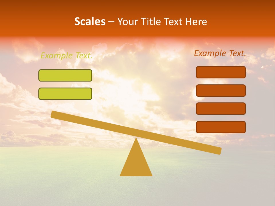 Countryside Country Hill PowerPoint Template