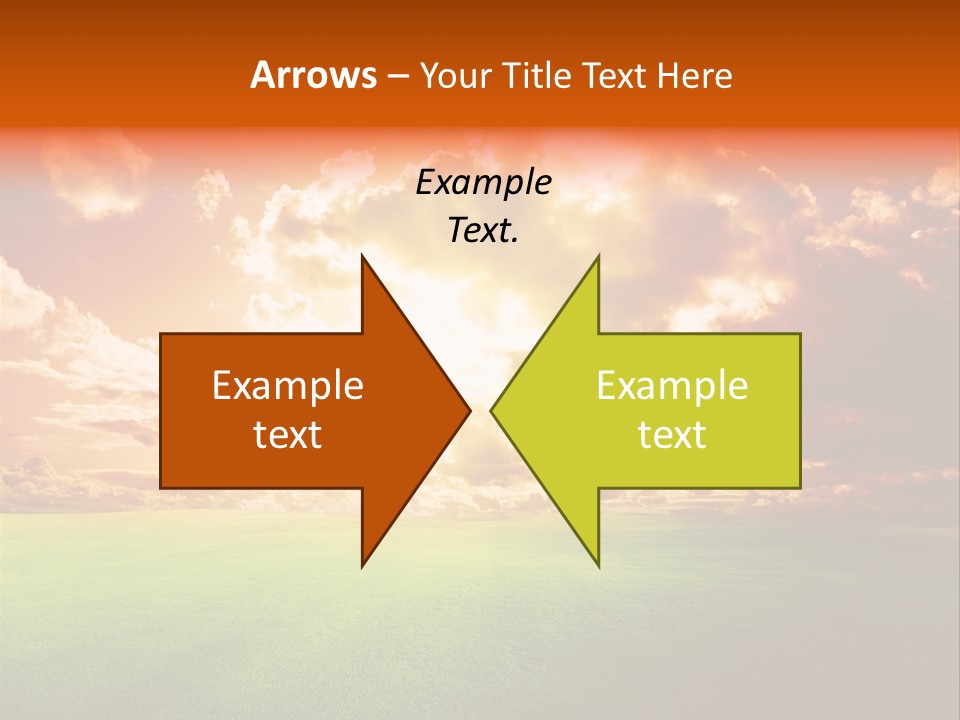 Countryside Country Hill PowerPoint Template