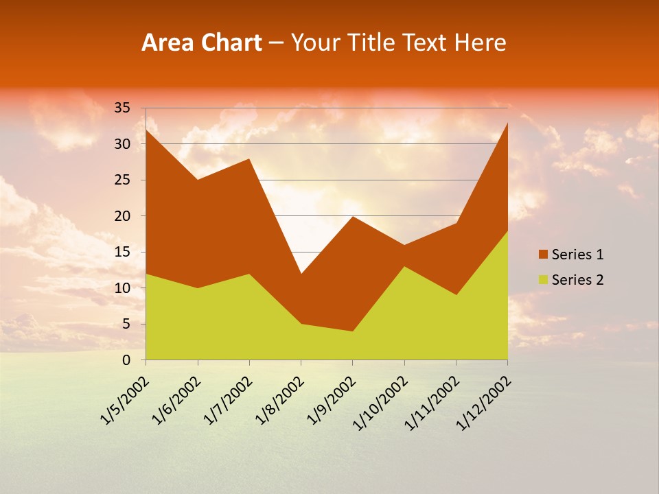 Countryside Country Hill PowerPoint Template