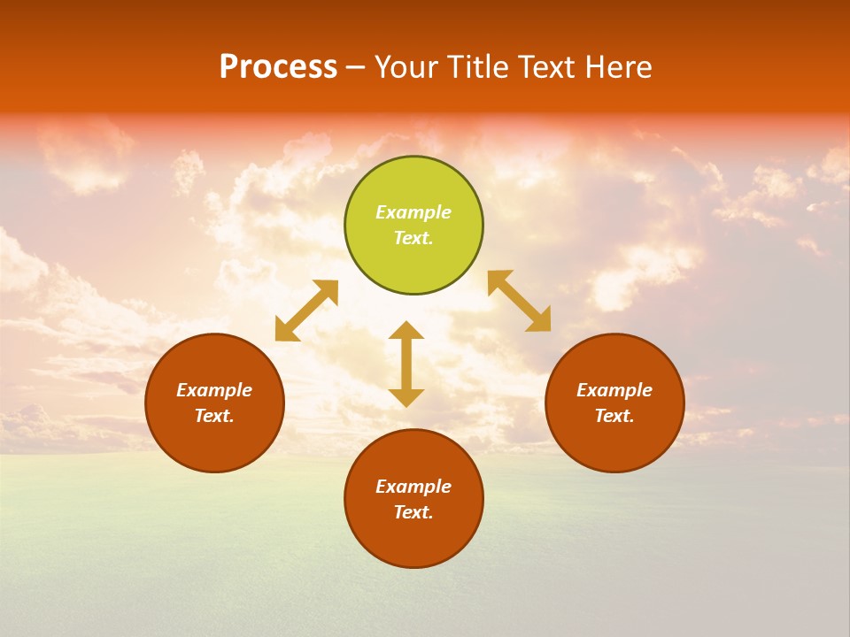 Countryside Country Hill PowerPoint Template