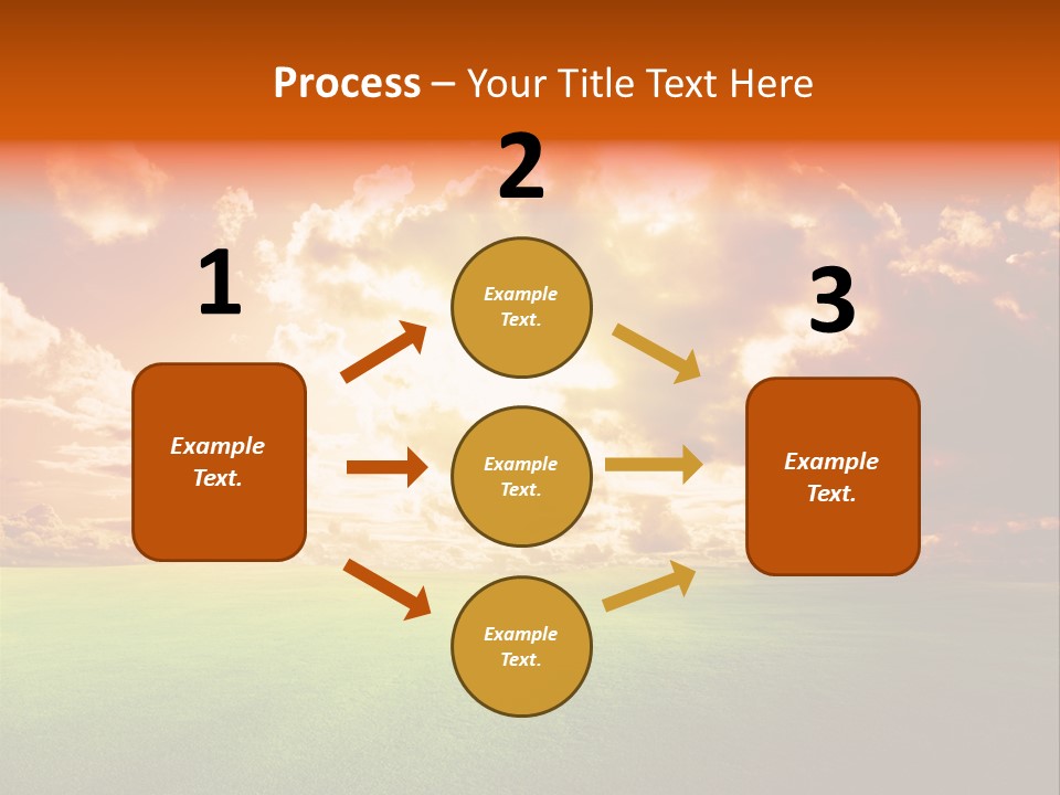 Countryside Country Hill PowerPoint Template