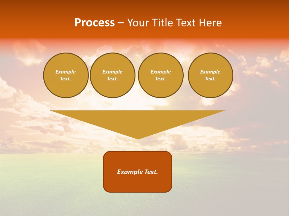 Countryside Country Hill PowerPoint Template