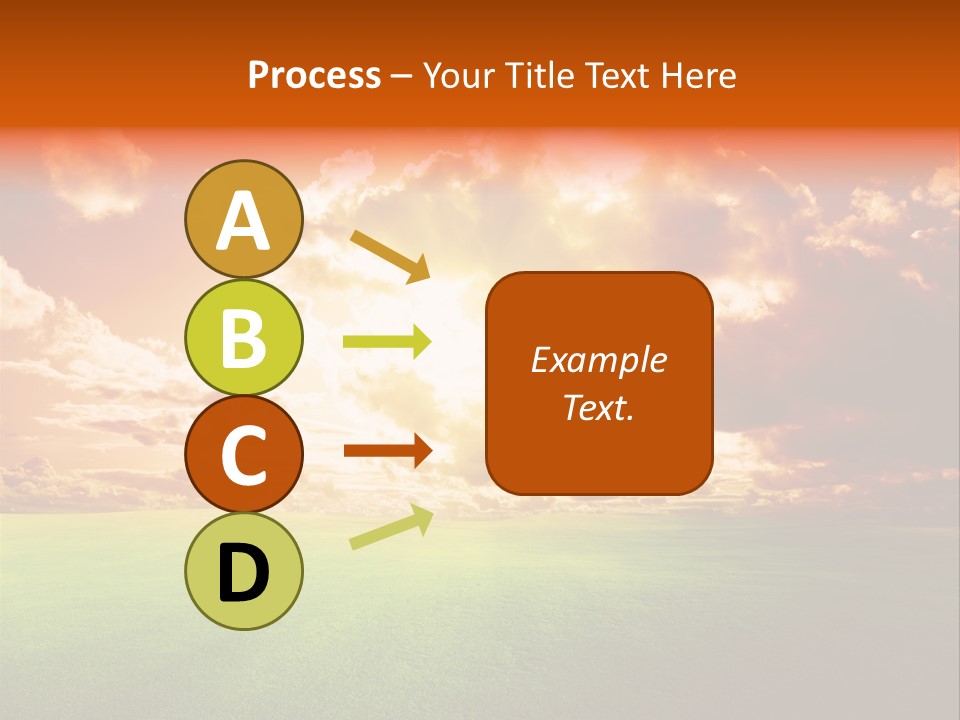 Countryside Country Hill PowerPoint Template