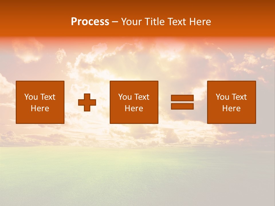 Countryside Country Hill PowerPoint Template