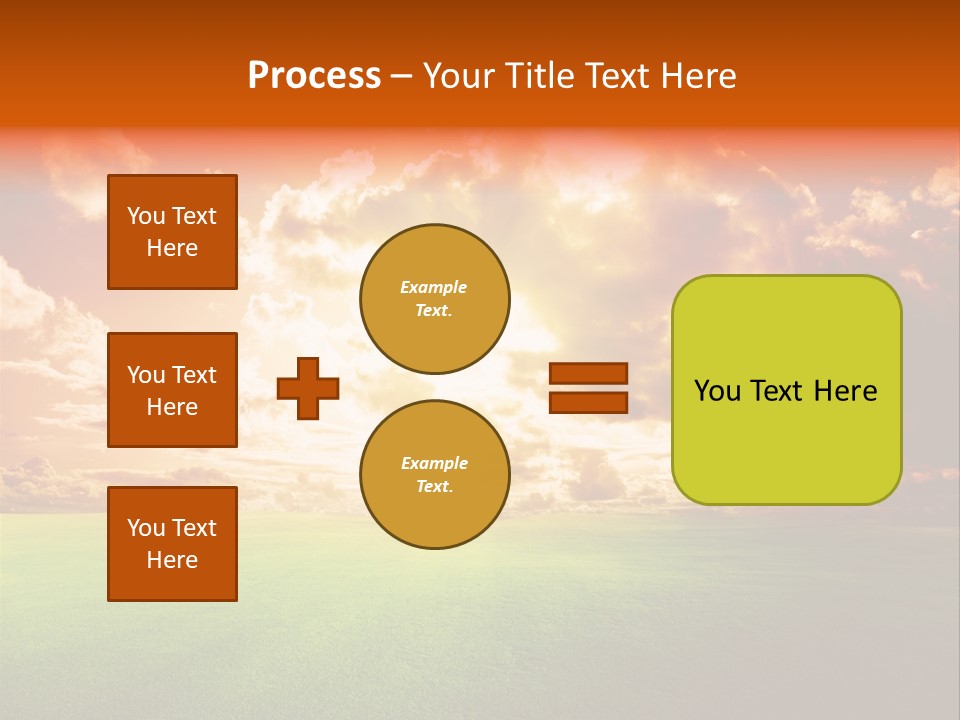 Countryside Country Hill PowerPoint Template