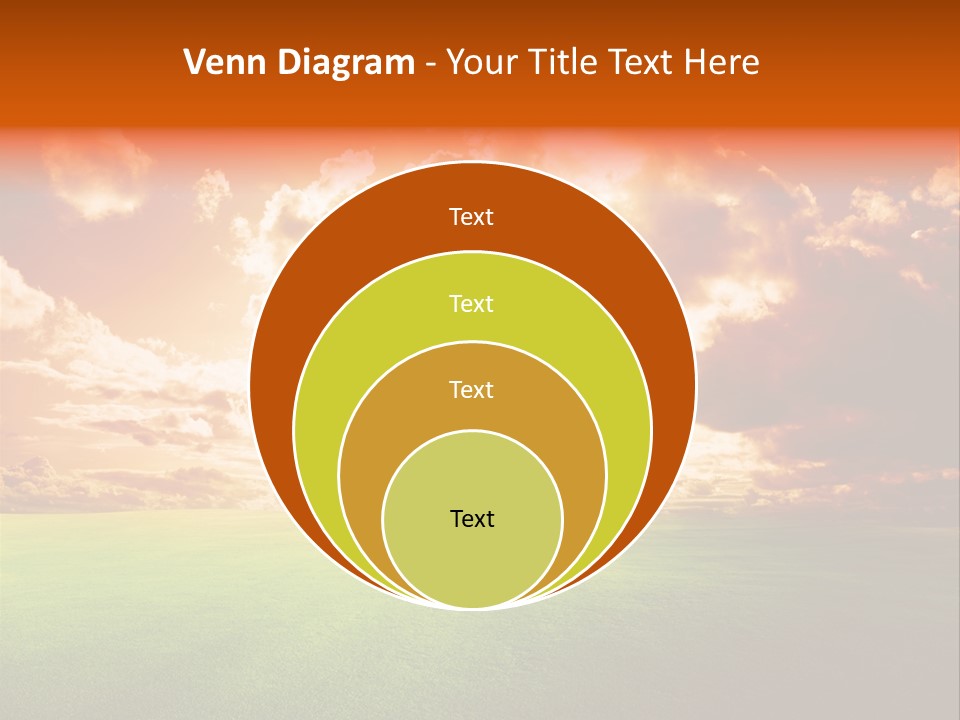 Countryside Country Hill PowerPoint Template