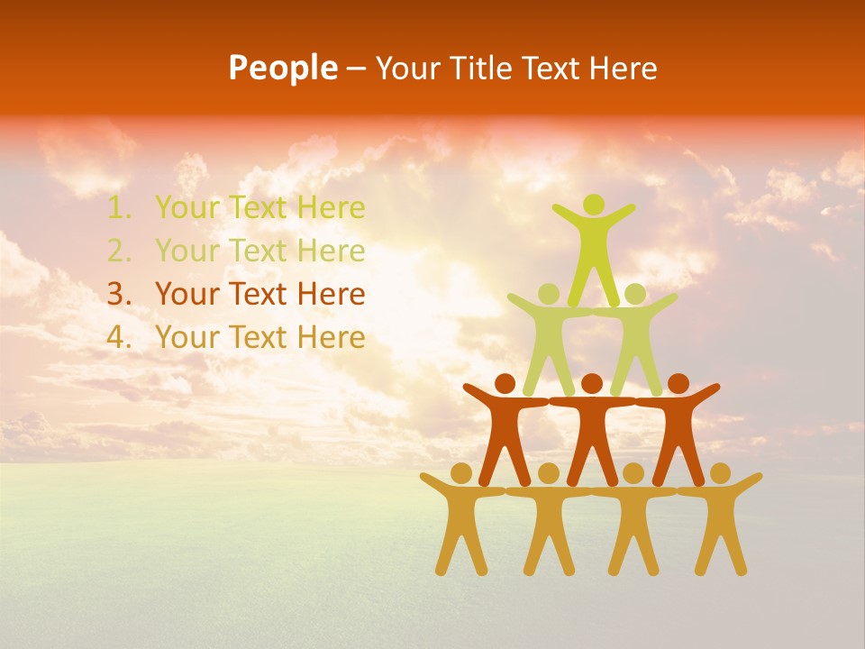 Countryside Country Hill PowerPoint Template