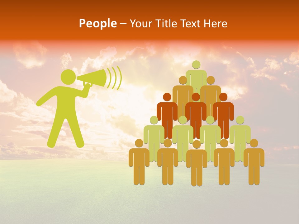 Countryside Country Hill PowerPoint Template