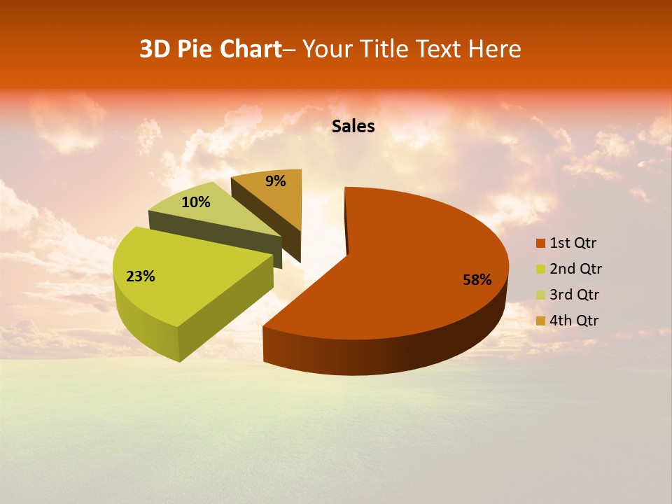 Countryside Country Hill PowerPoint Template