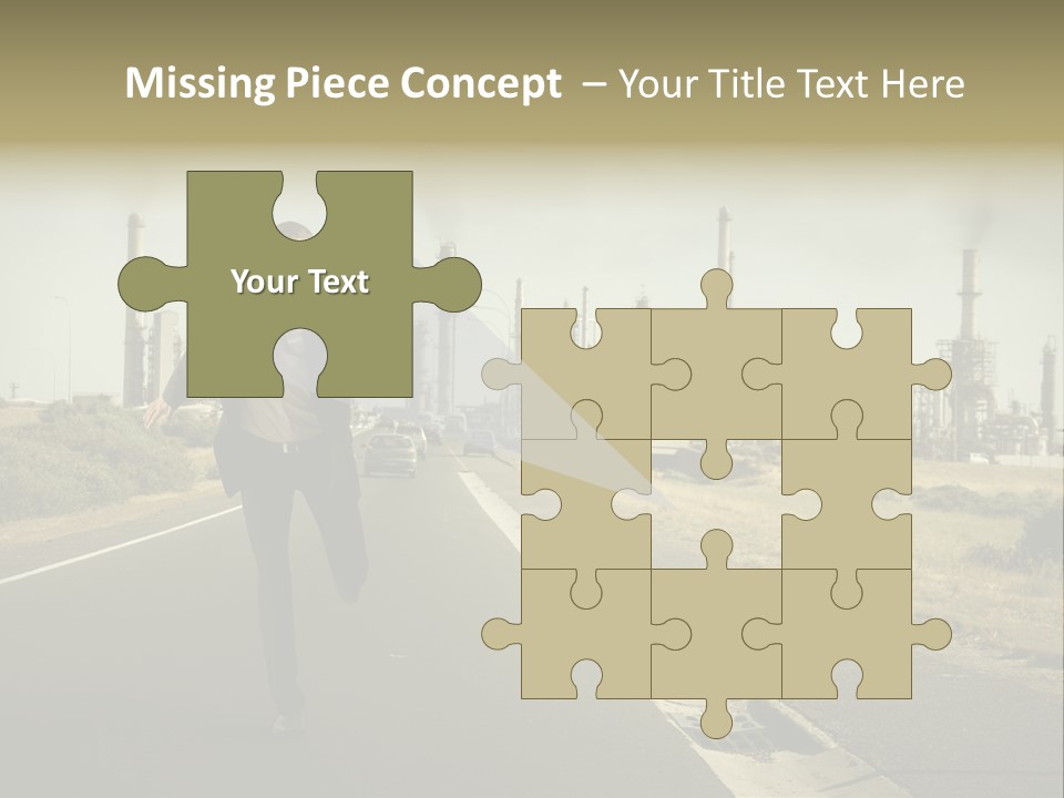 Expression  Man PowerPoint Template