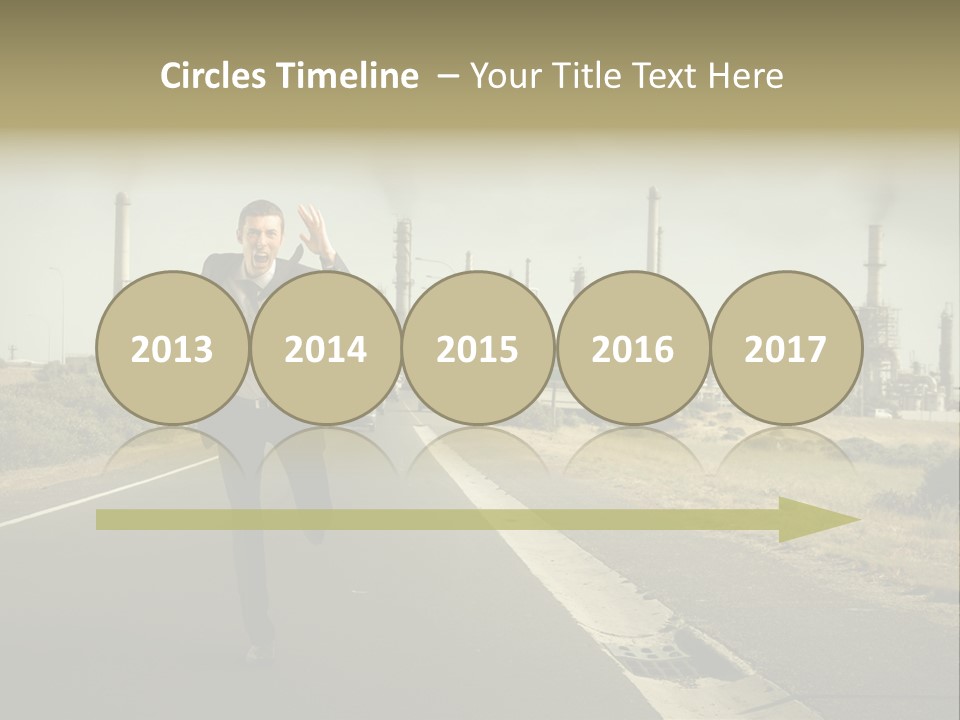 Expression  Man PowerPoint Template