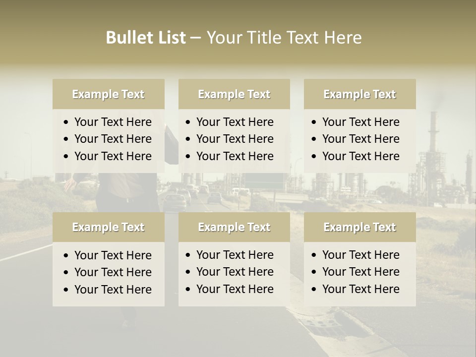 Expression  Man PowerPoint Template