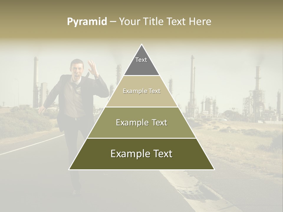 Expression  Man PowerPoint Template