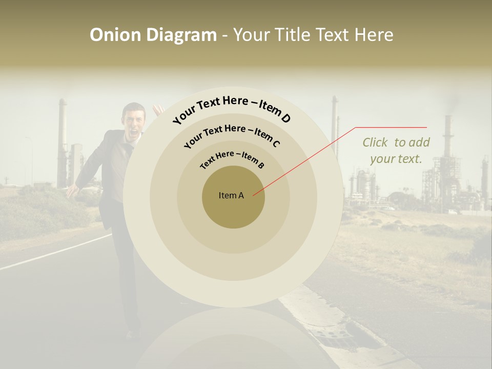 Expression  Man PowerPoint Template