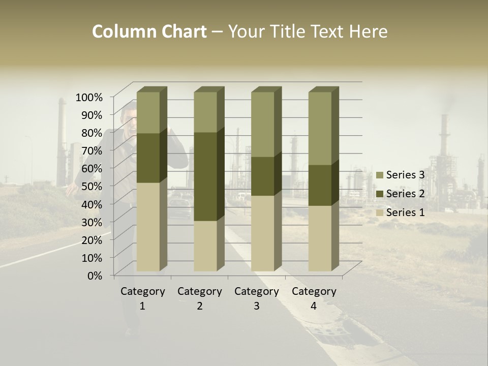 Expression  Man PowerPoint Template