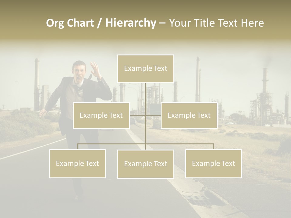 Expression  Man PowerPoint Template