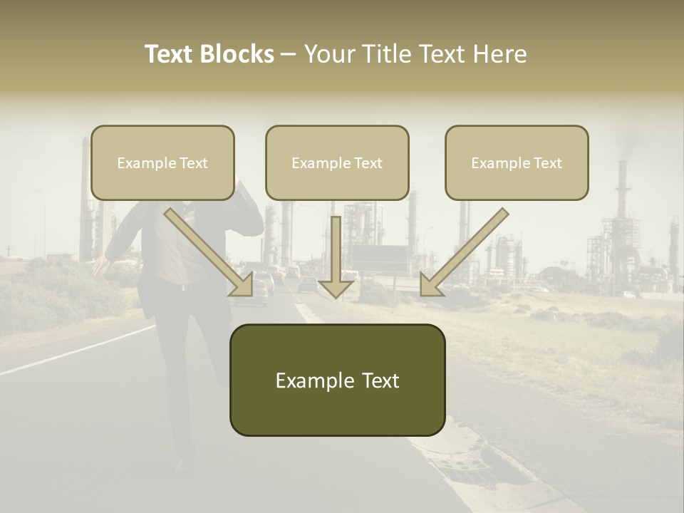 Expression  Man PowerPoint Template