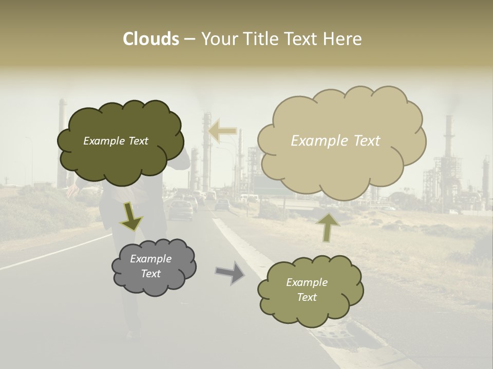 Expression  Man PowerPoint Template