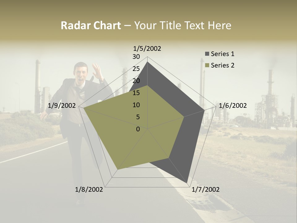 Expression  Man PowerPoint Template