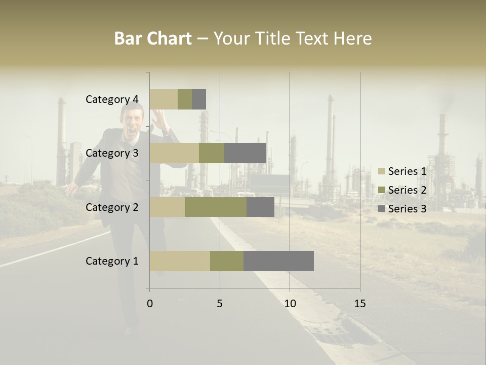 Expression  Man PowerPoint Template