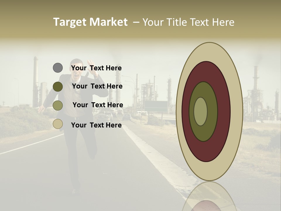 Expression  Man PowerPoint Template