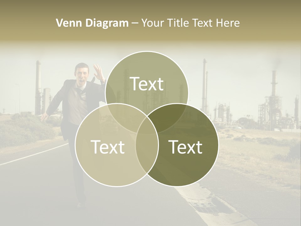 Expression  Man PowerPoint Template