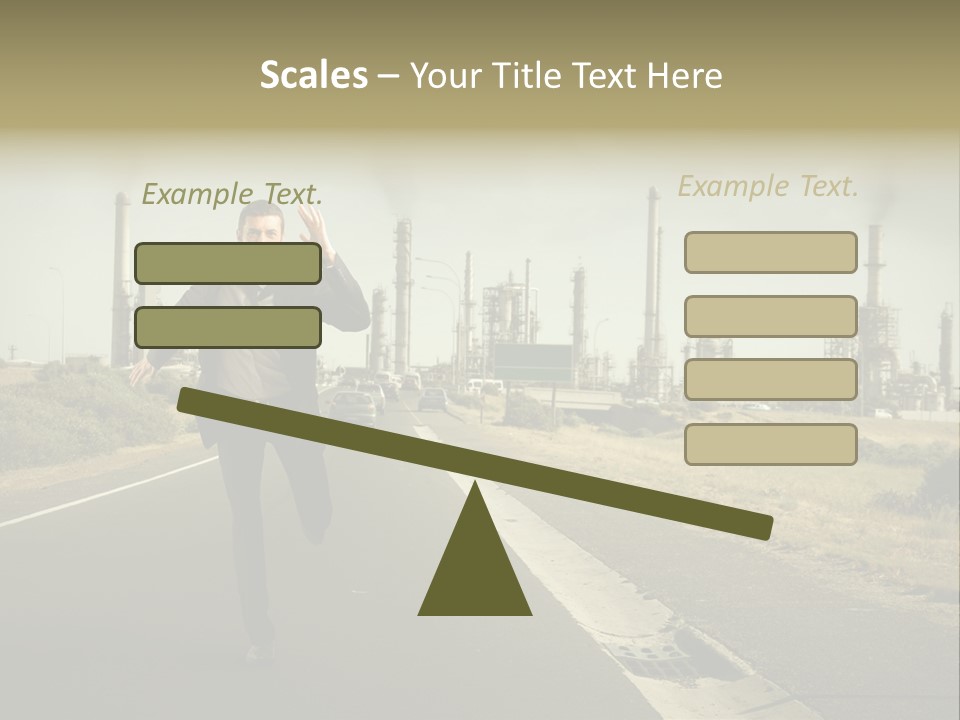 Expression  Man PowerPoint Template