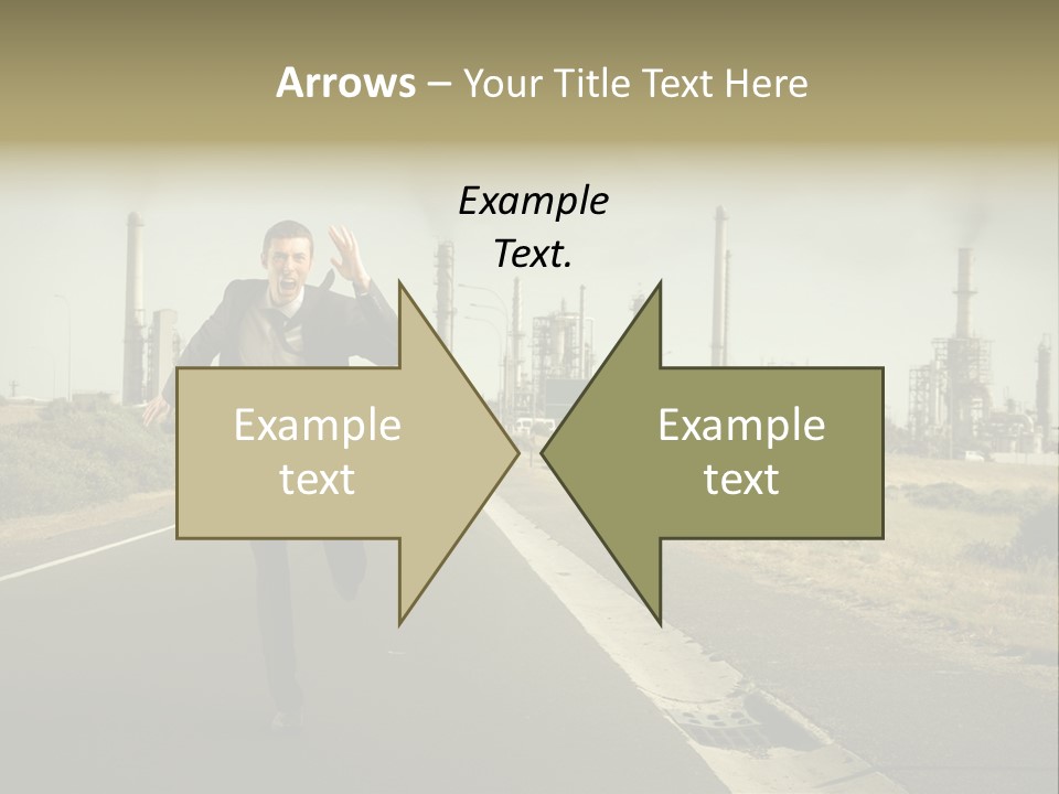 Expression  Man PowerPoint Template