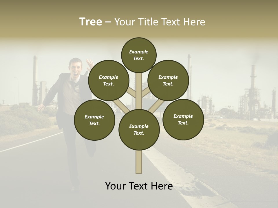 Expression  Man PowerPoint Template