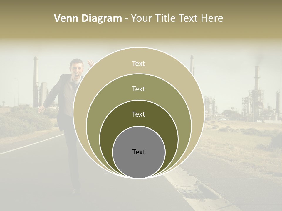 Expression  Man PowerPoint Template