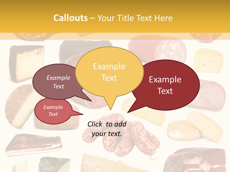 Italy Speck Background PowerPoint Template