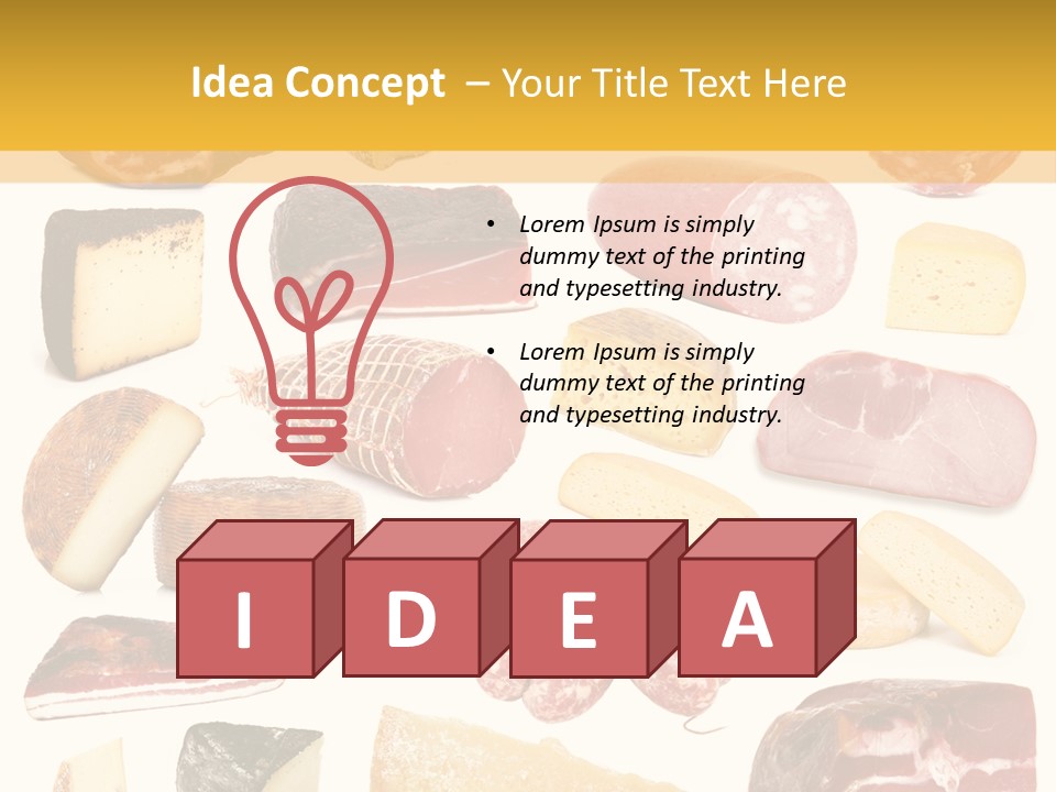 Italy Speck Background PowerPoint Template