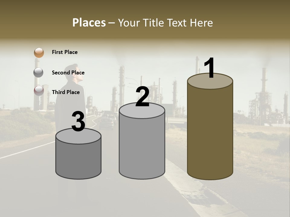 Earn Business Caucasian PowerPoint Template