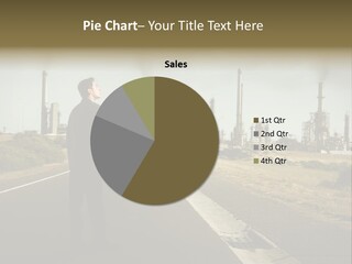 Earn Business Caucasian PowerPoint Template