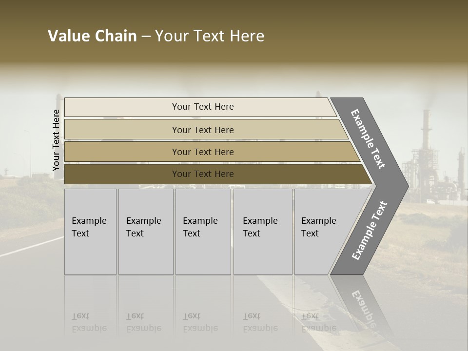 Earn Business Caucasian PowerPoint Template