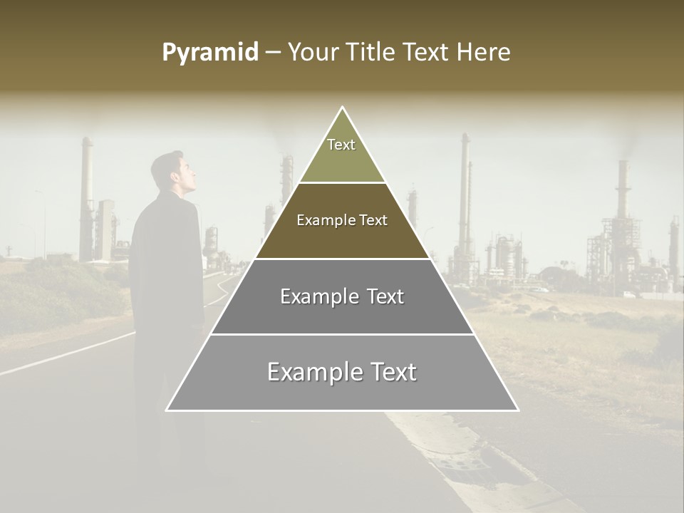 Earn Business Caucasian PowerPoint Template