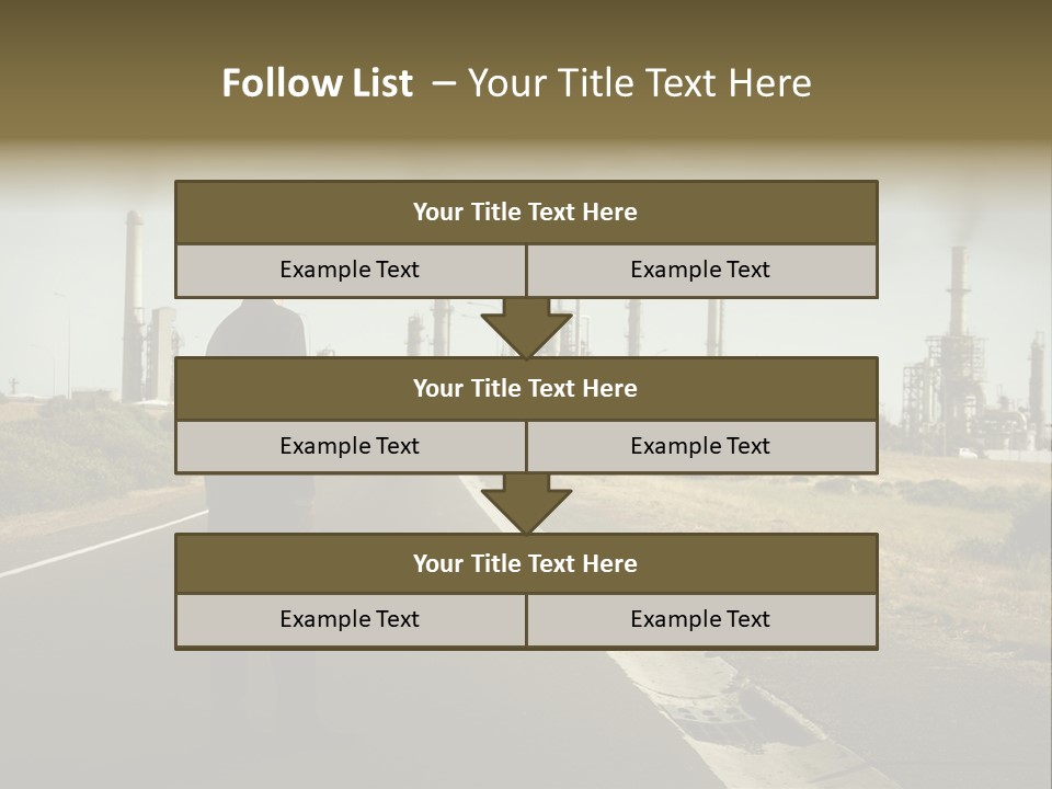 Earn Business Caucasian PowerPoint Template