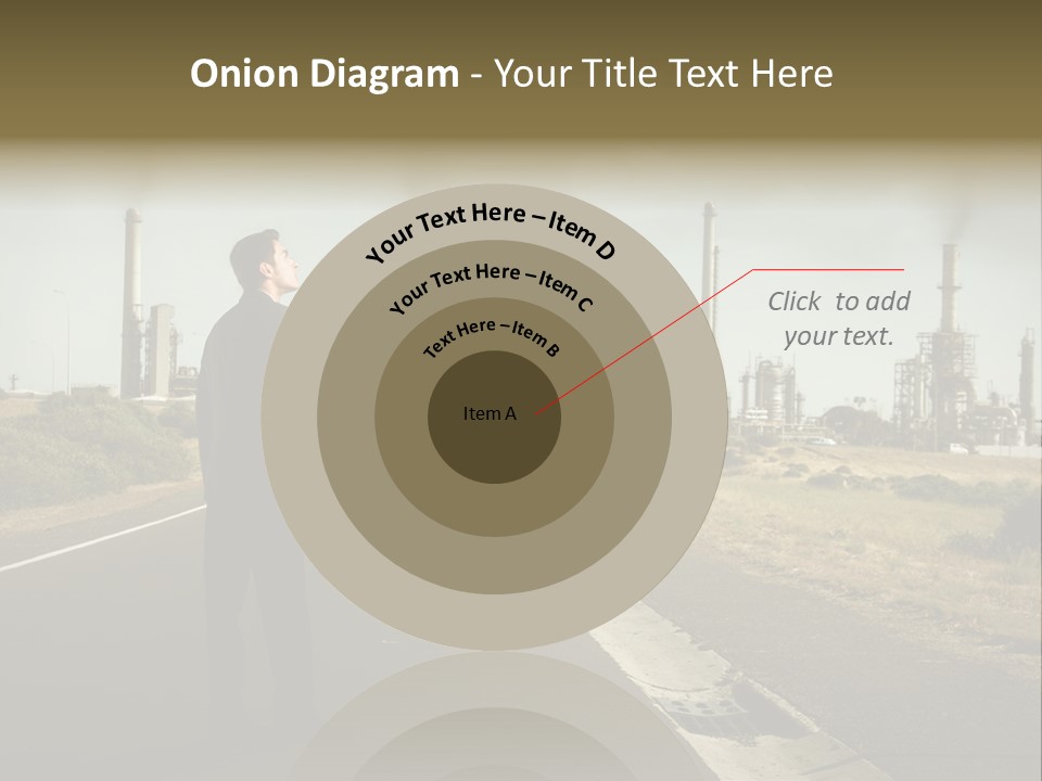 Earn Business Caucasian PowerPoint Template