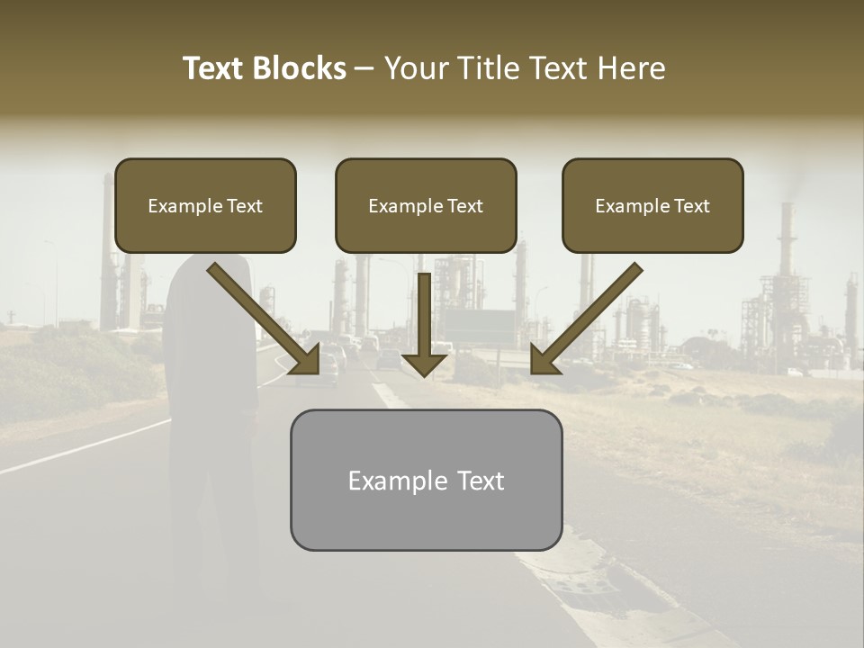 Earn Business Caucasian PowerPoint Template