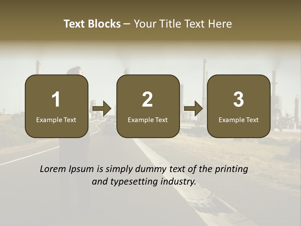 Earn Business Caucasian PowerPoint Template