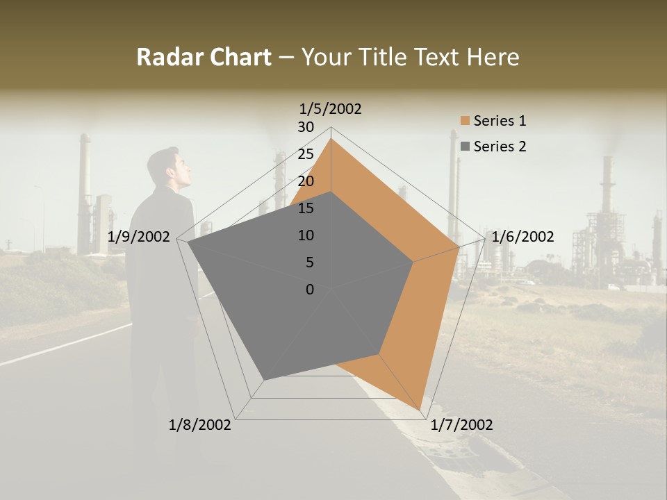 Earn Business Caucasian PowerPoint Template