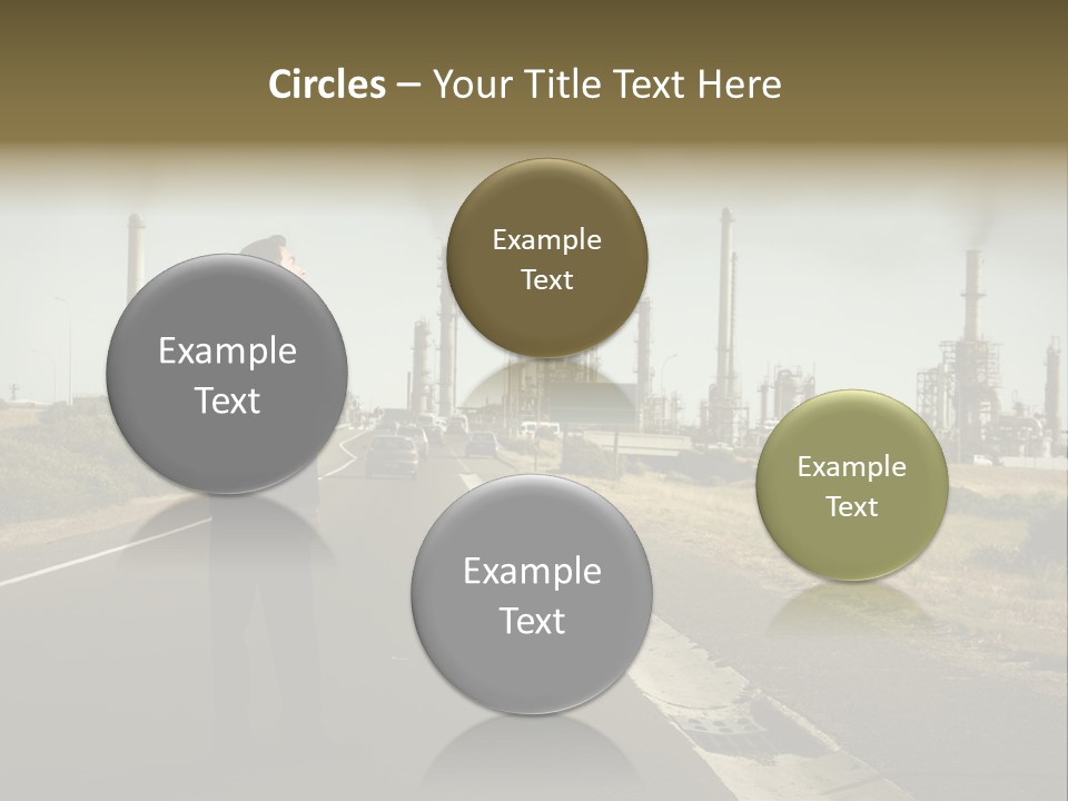 Earn Business Caucasian PowerPoint Template