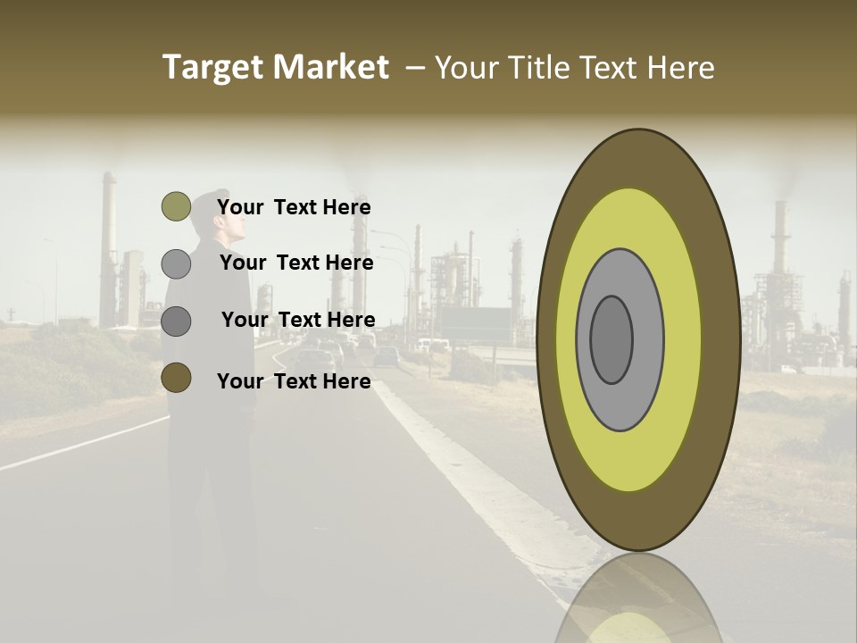 Earn Business Caucasian PowerPoint Template