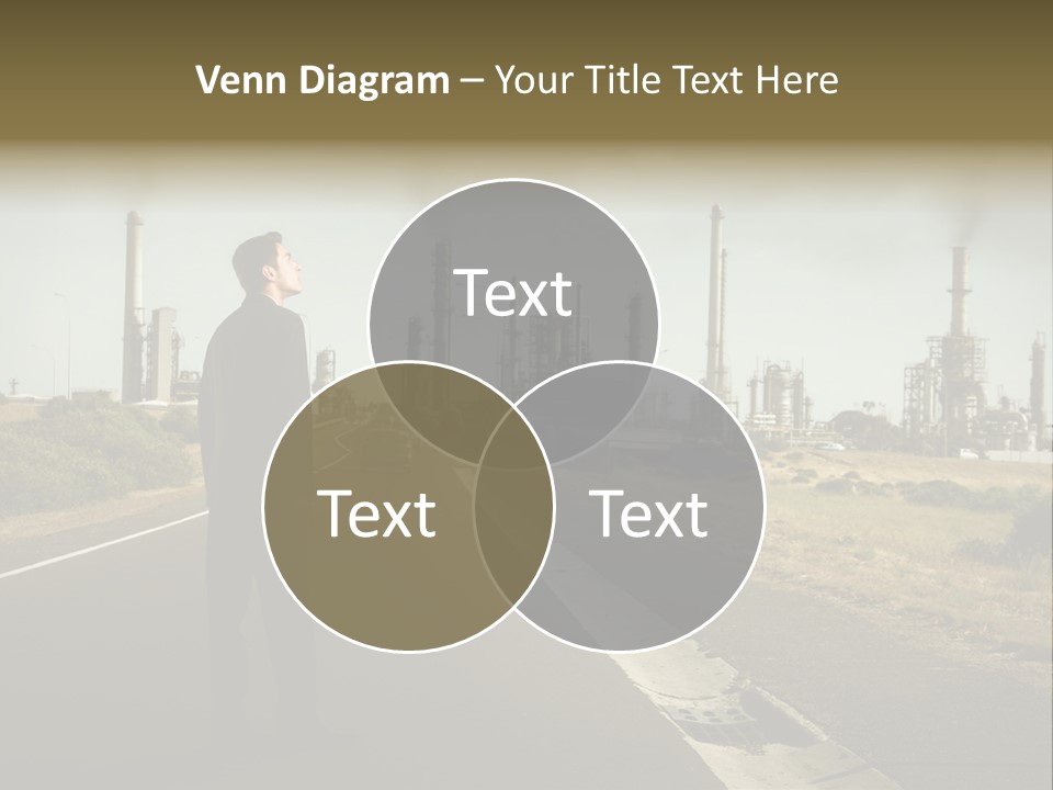 Earn Business Caucasian PowerPoint Template