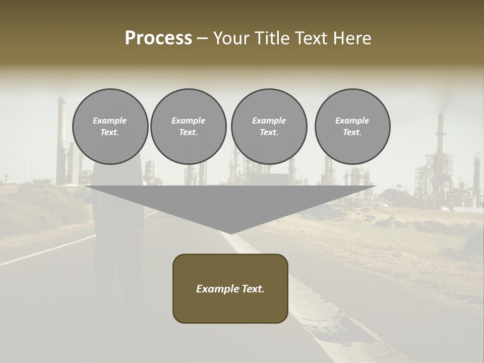Earn Business Caucasian PowerPoint Template