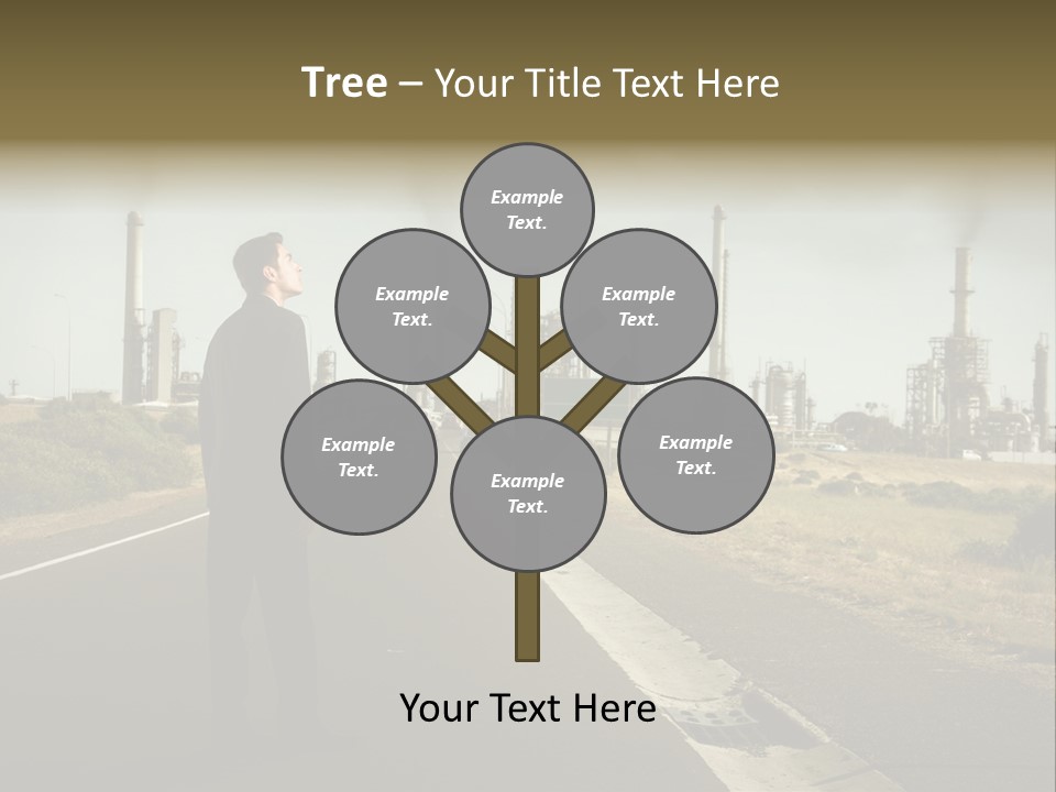 Earn Business Caucasian PowerPoint Template