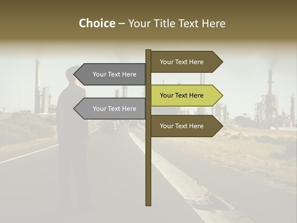 Earn Business Caucasian PowerPoint Template