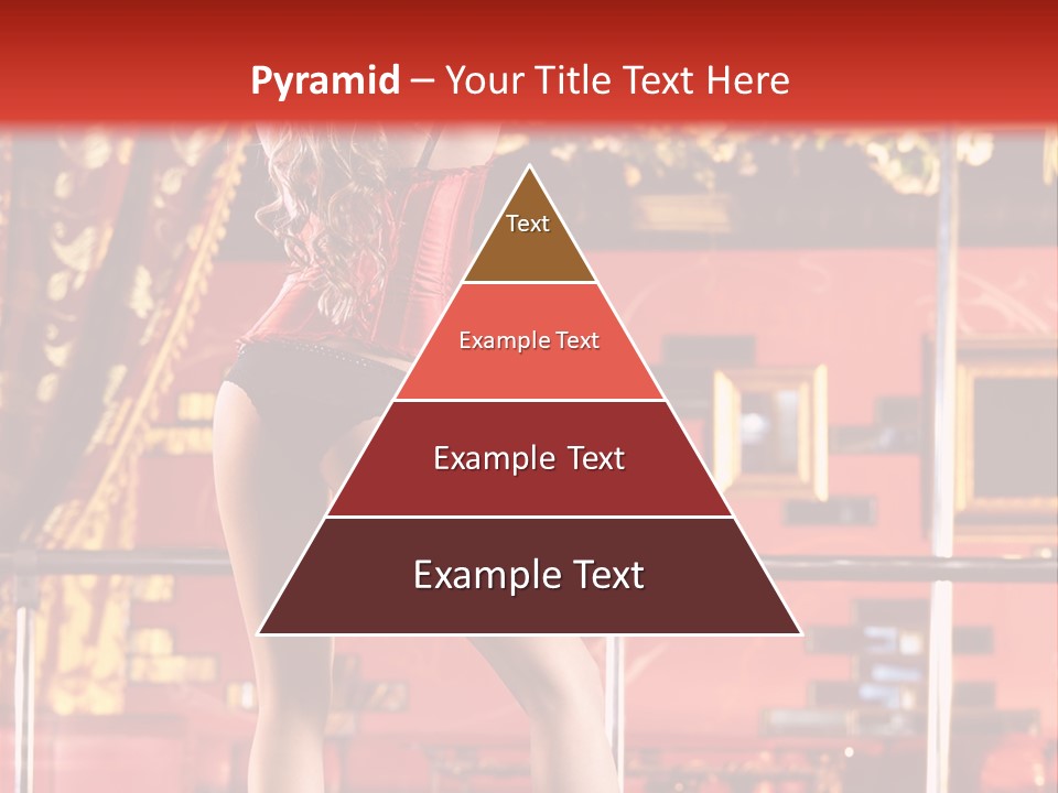 Girl Model Party PowerPoint Template