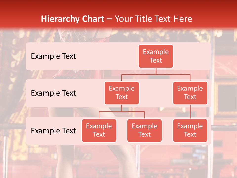 Girl Model Party PowerPoint Template